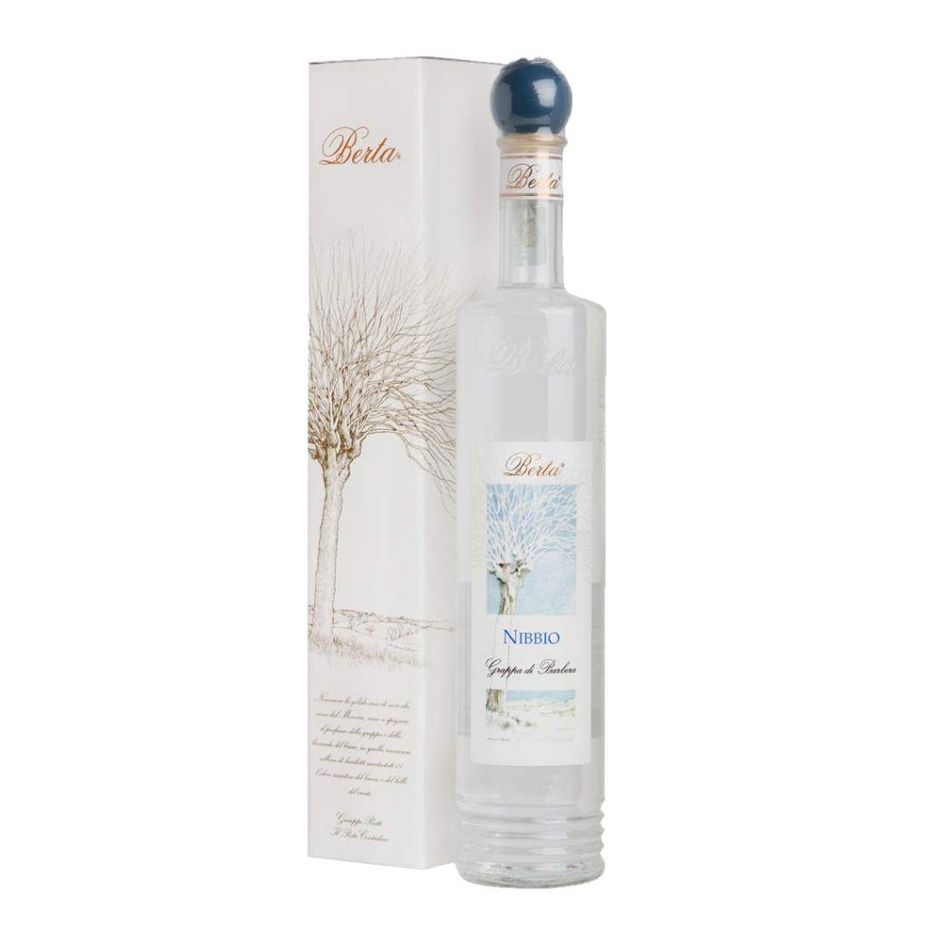 BERTA Grappa di Barbera NIBBIO Astuccio cl.70 40°