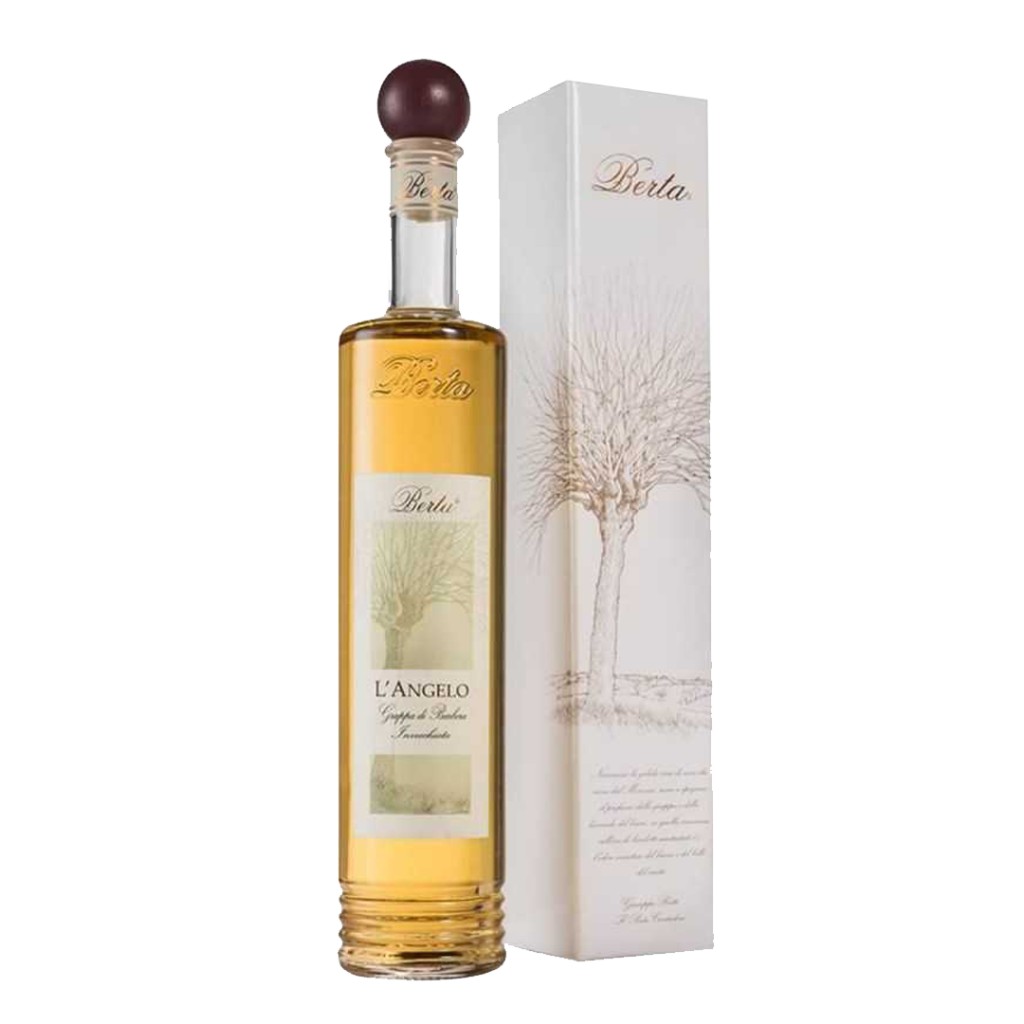 BERTA Grappa Barbera Invecchiata L'ANGELO Astuccio cl.70 40°